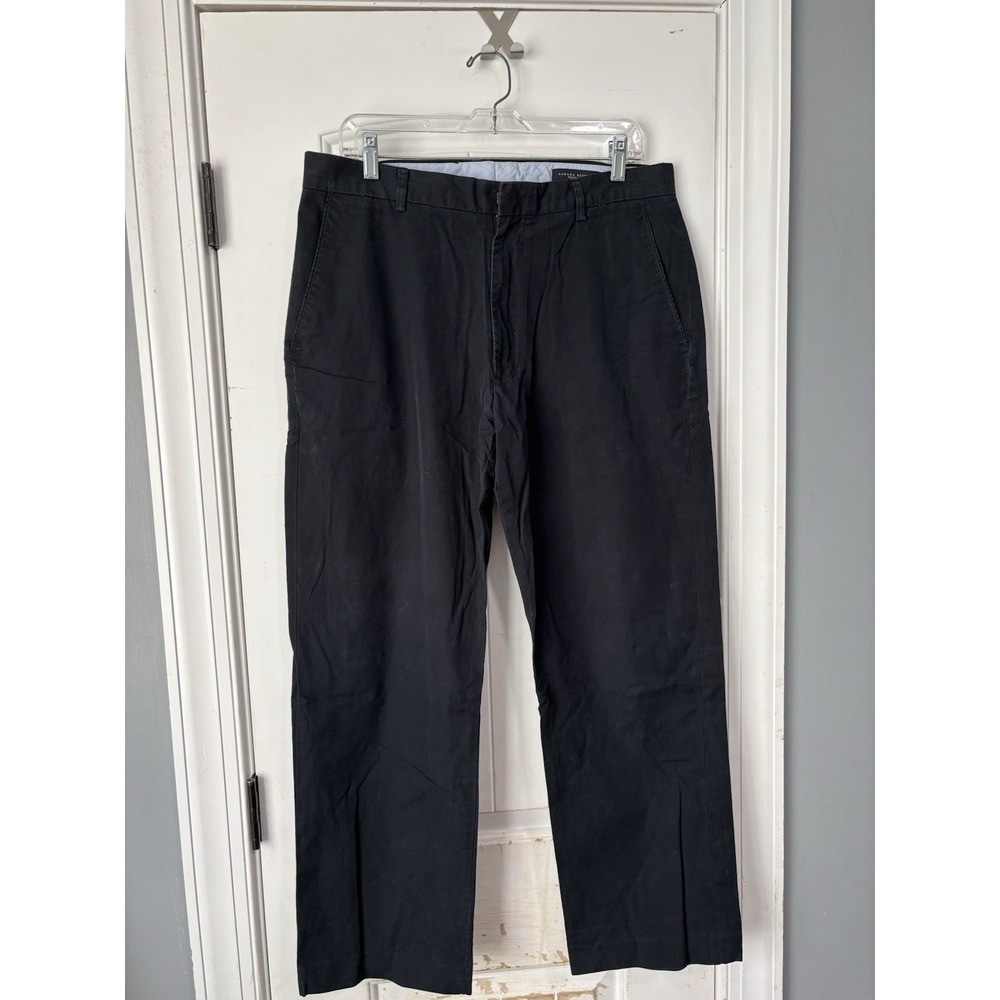 Banana Republic Mens‎ Dress Chino Pants, Black, Size 34X30